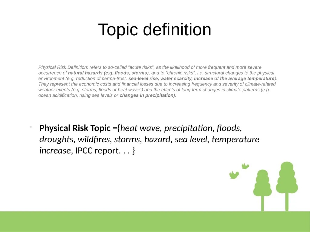 Corporate Climate assessment: an applied - slide 14 of 33