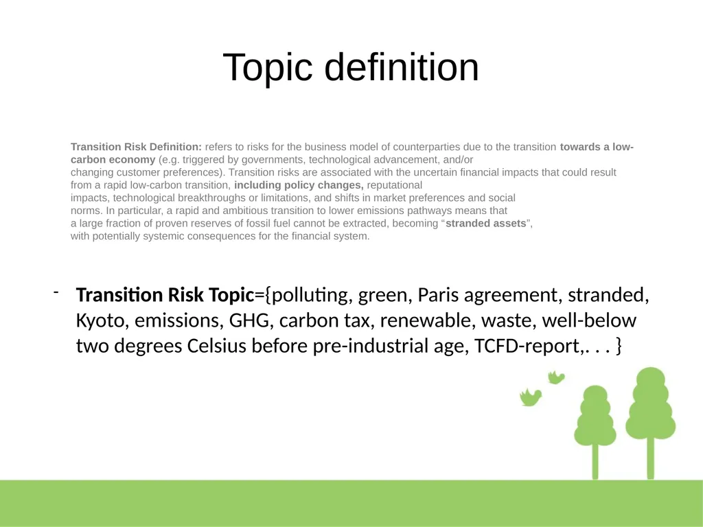 Corporate Climate assessment: an applied - slide 15 of 33