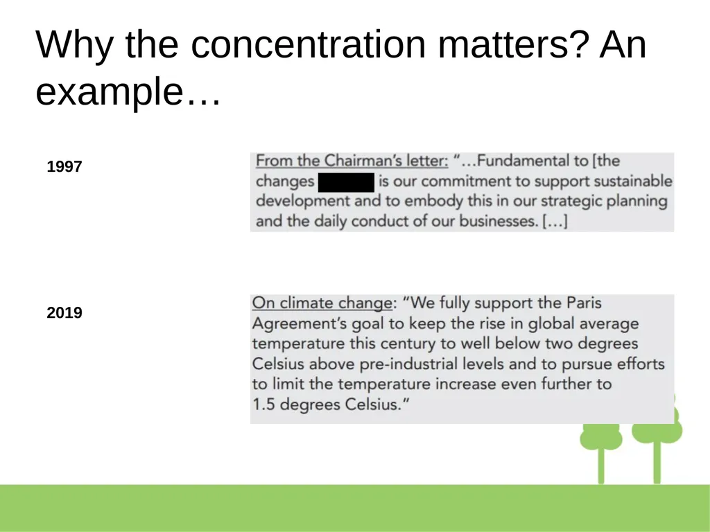 Corporate Climate assessment: an applied - slide 23 of 33