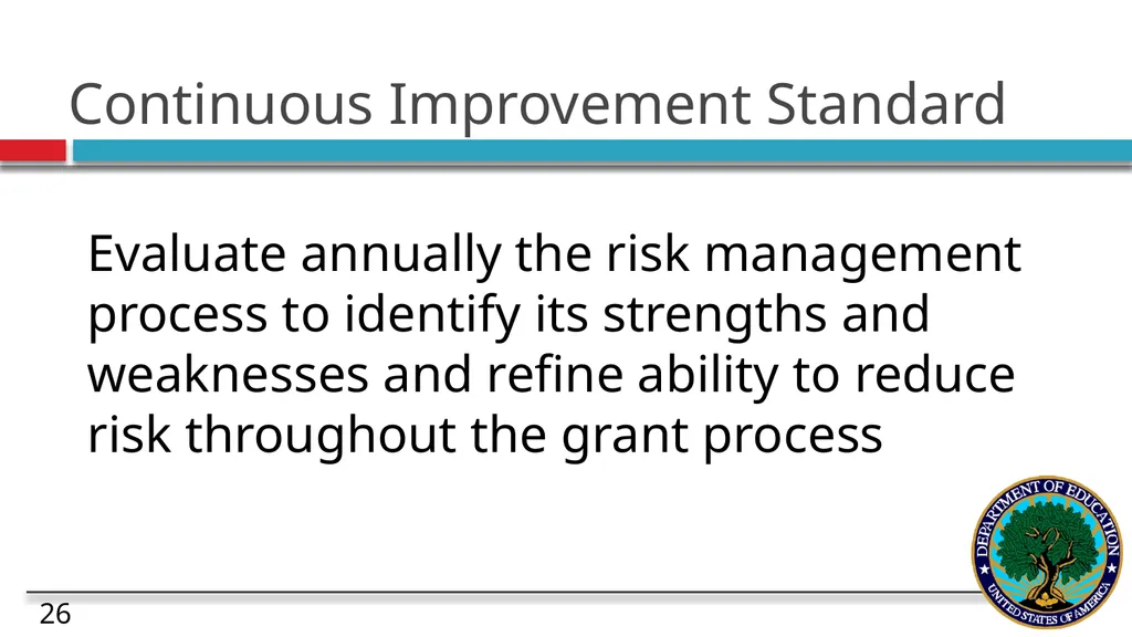Risk and Subaward Management under the Uniform - slide 26 of 28