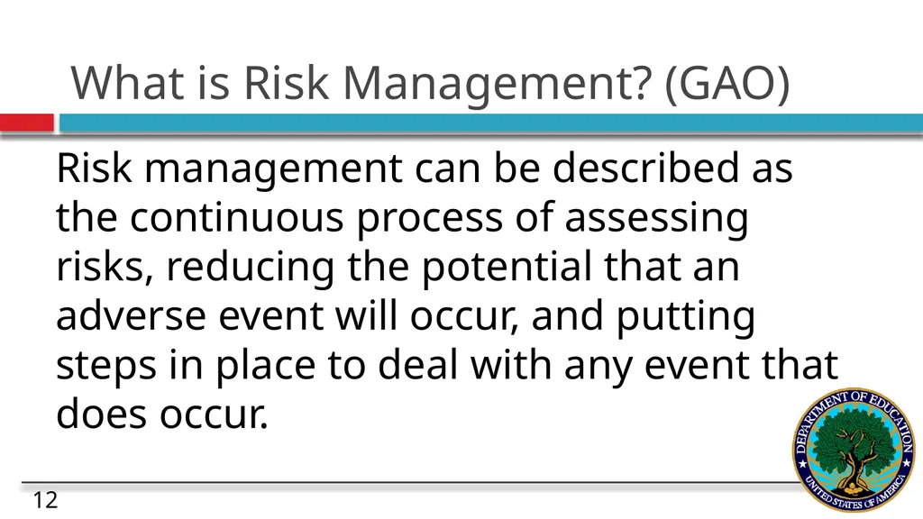 Risk and Subaward Management under the Uniform - slide 12 of 28