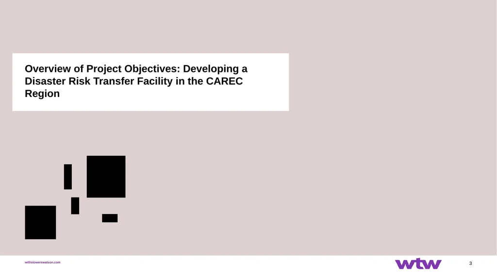 Session 1: Introduction to CAREC Disaster Risk - slide 3 of 23