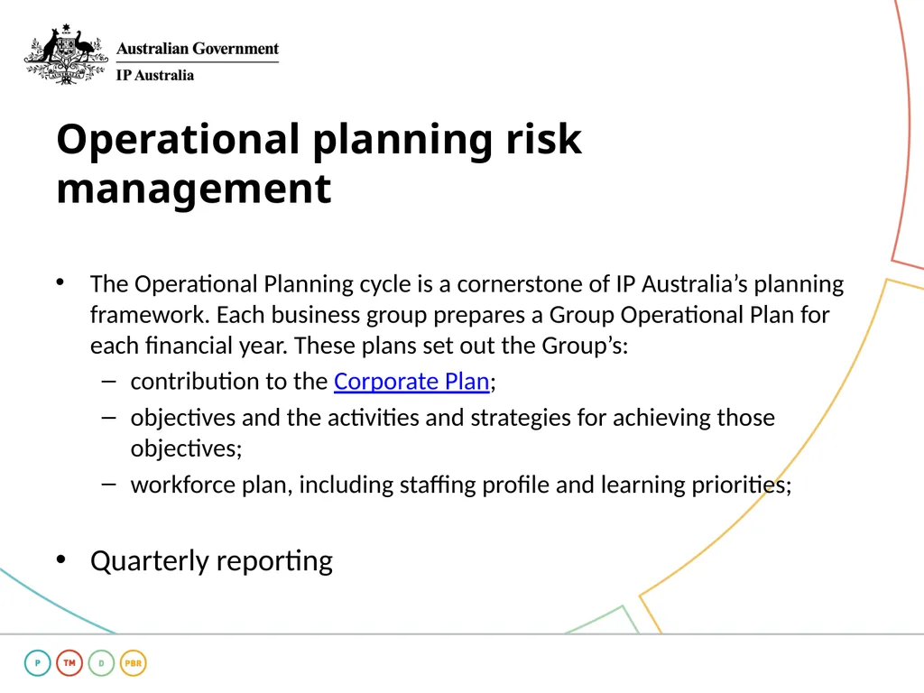 IP Australia Quality Management System Risk - slide 3 of 13
