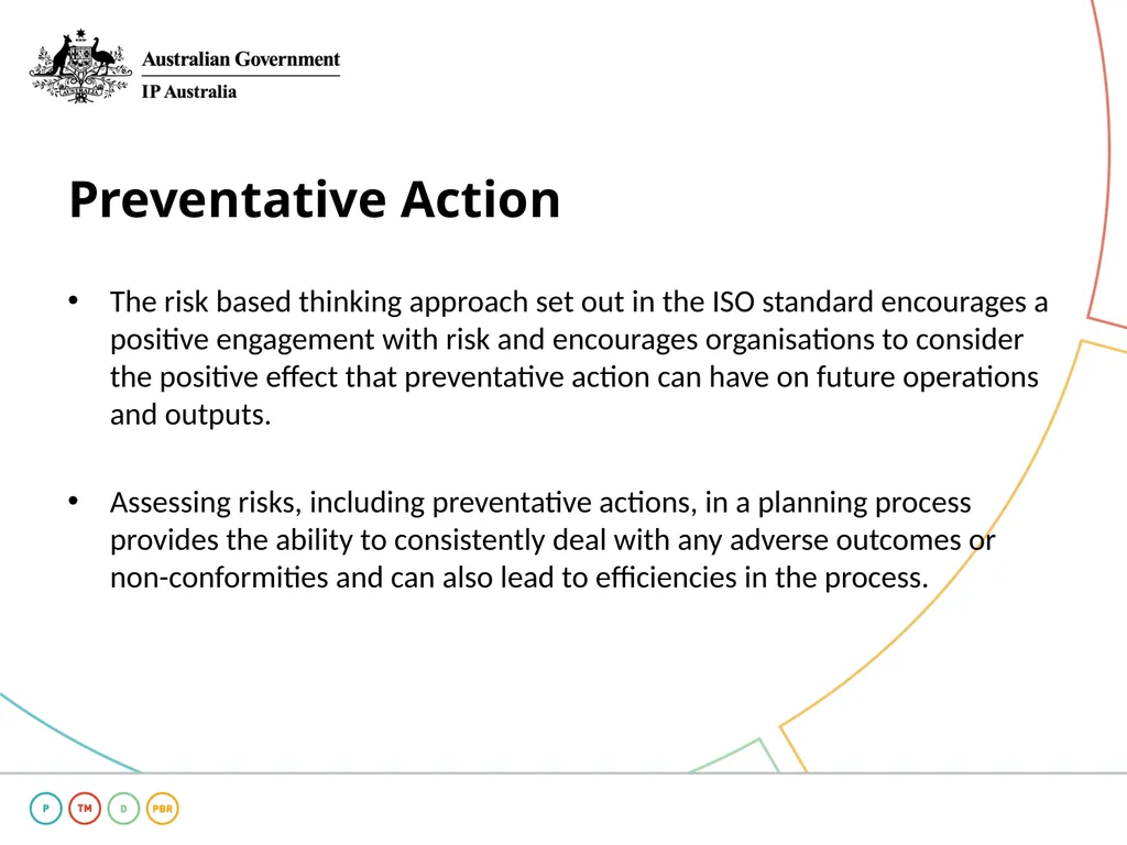 IP Australia Quality Management System Risk - slide 11 of 13