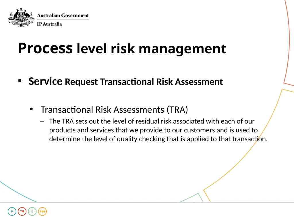 IP Australia Quality Management System Risk - slide 4 of 13