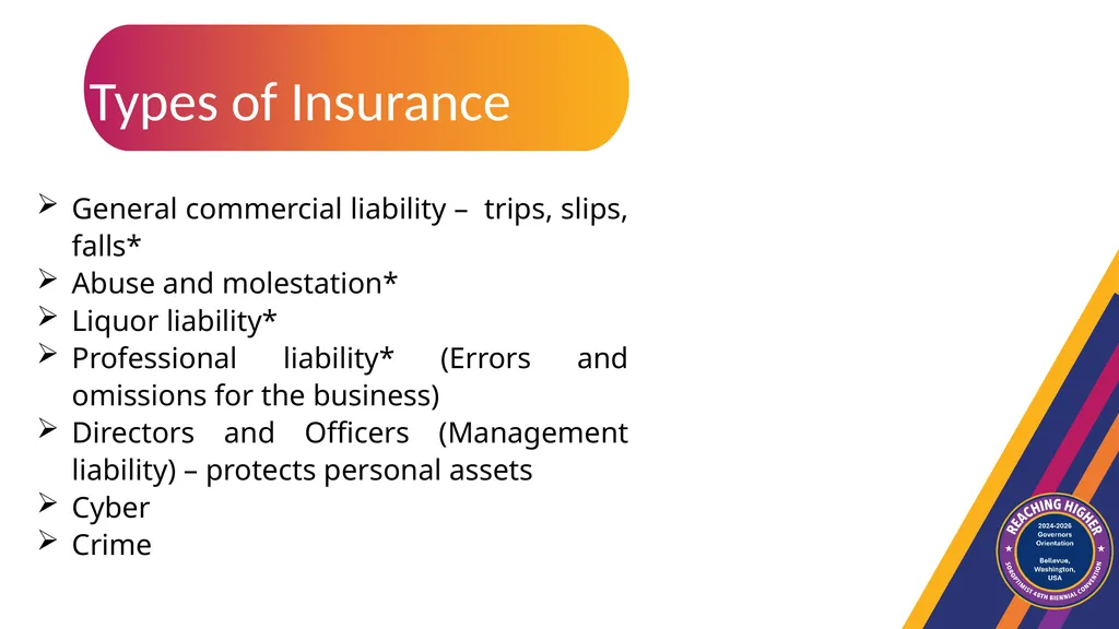 RISK MANAGEMENT A method for organizations to: - slide 5 of 11