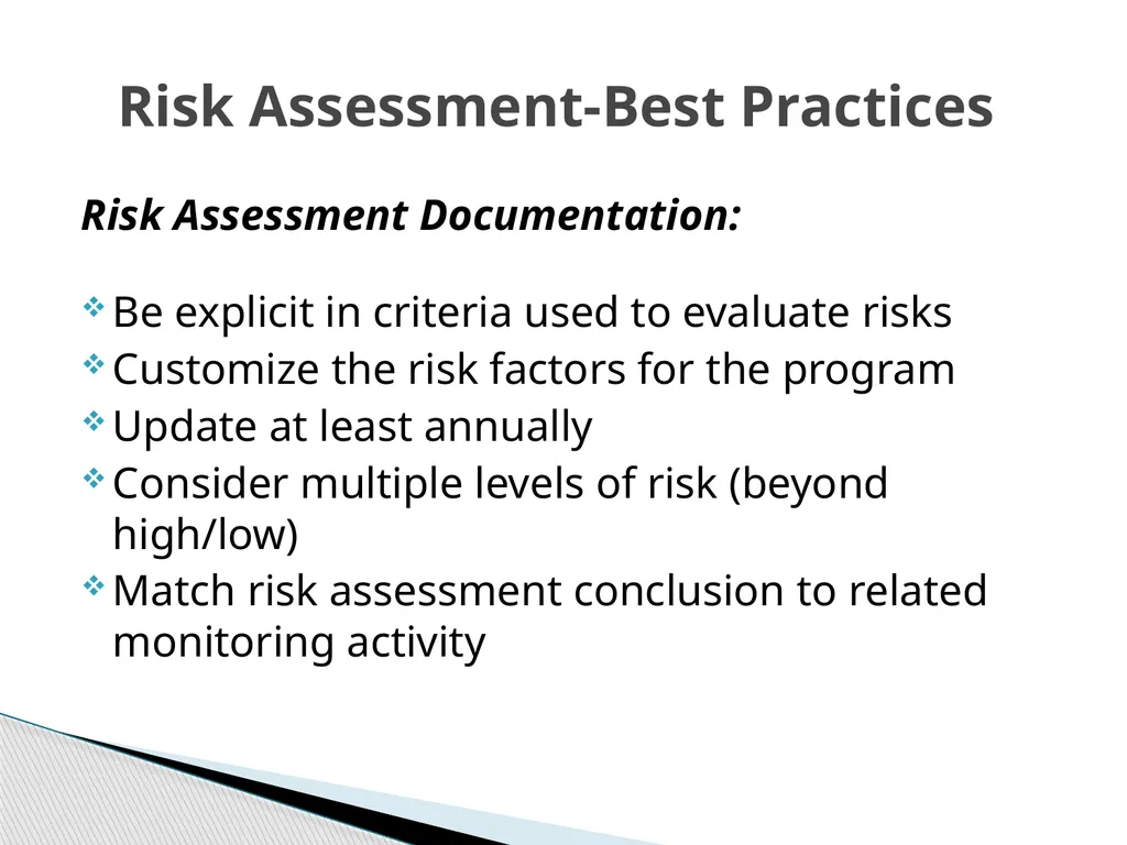 Uniform Grant Guidance Roundtable Risk Assessments - slide 20 of 22