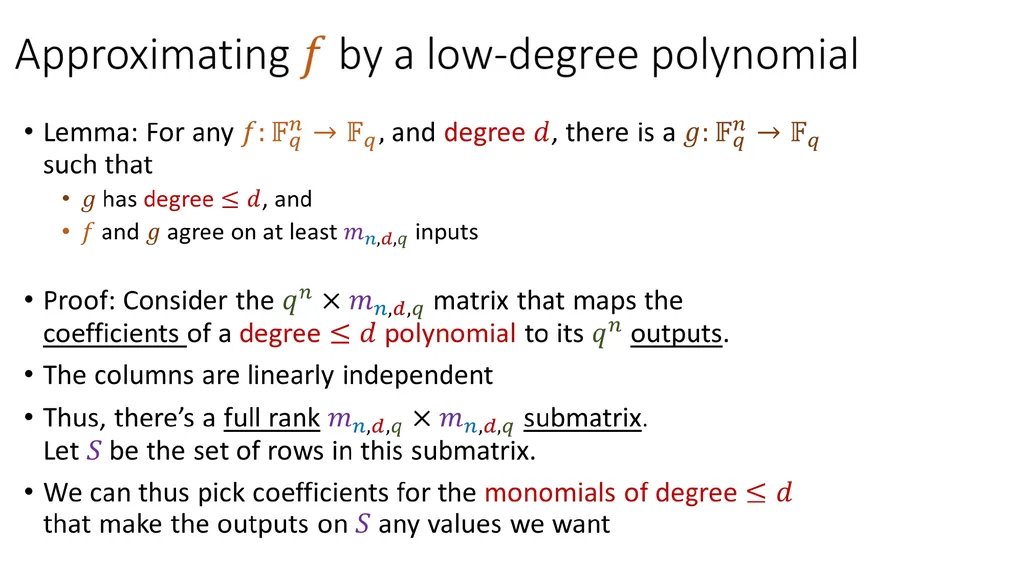 Tutorial on Matrix Rigidity Upper Bounds Josh - slide 20 of 22