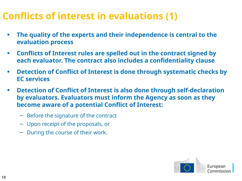 Innovation Fund Deep dive workshop Project - slide 18 of 23