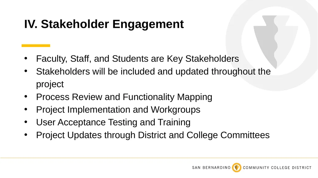 Integrated ERP Project Update March 26, 2025 - slide 8 of 11
