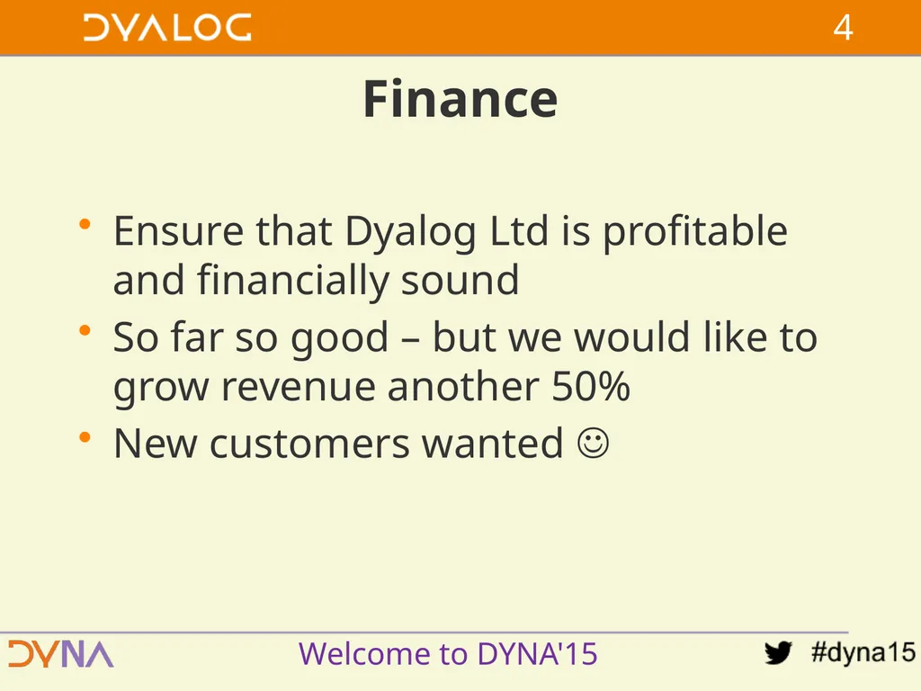 Welcome! Gitte Christensen, CEO Time flies Early - slide 4 of 24