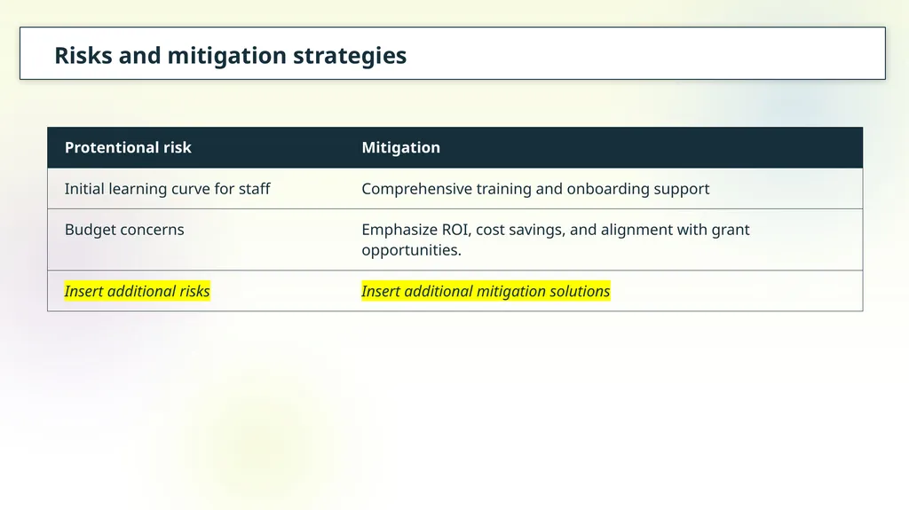 Proposal to secure funding for EnergyCAP software - slide 9 of 11