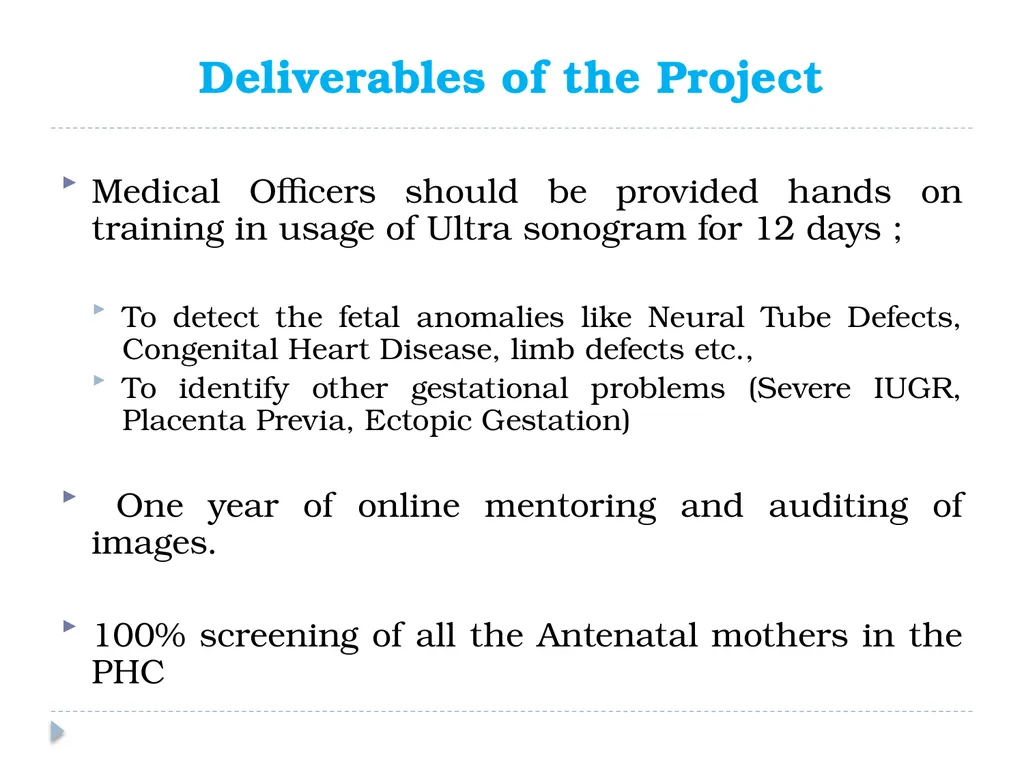 Prenatal Screening of Antenatal Mothers for - slide 10 of 22