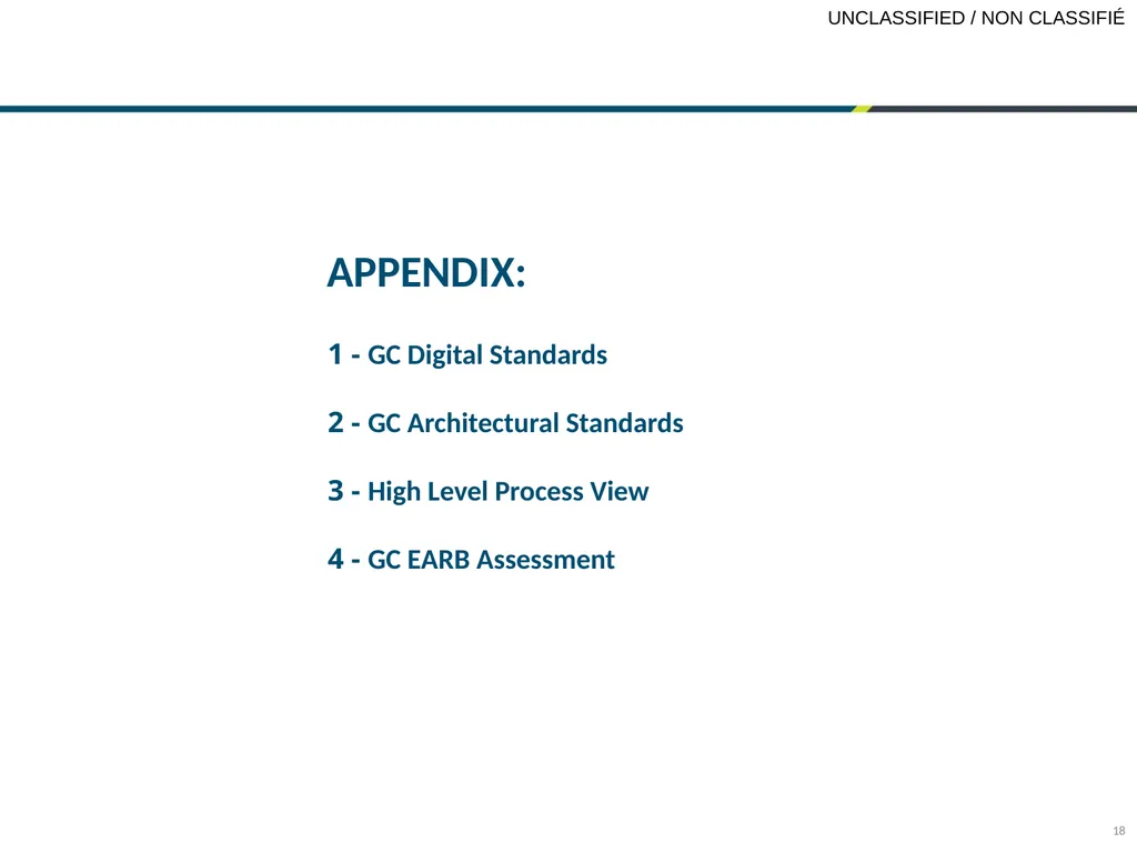 GCDOCS # 32893862 PRESENTER SECTOR DATE TBS OCIO - slide 18 of 31