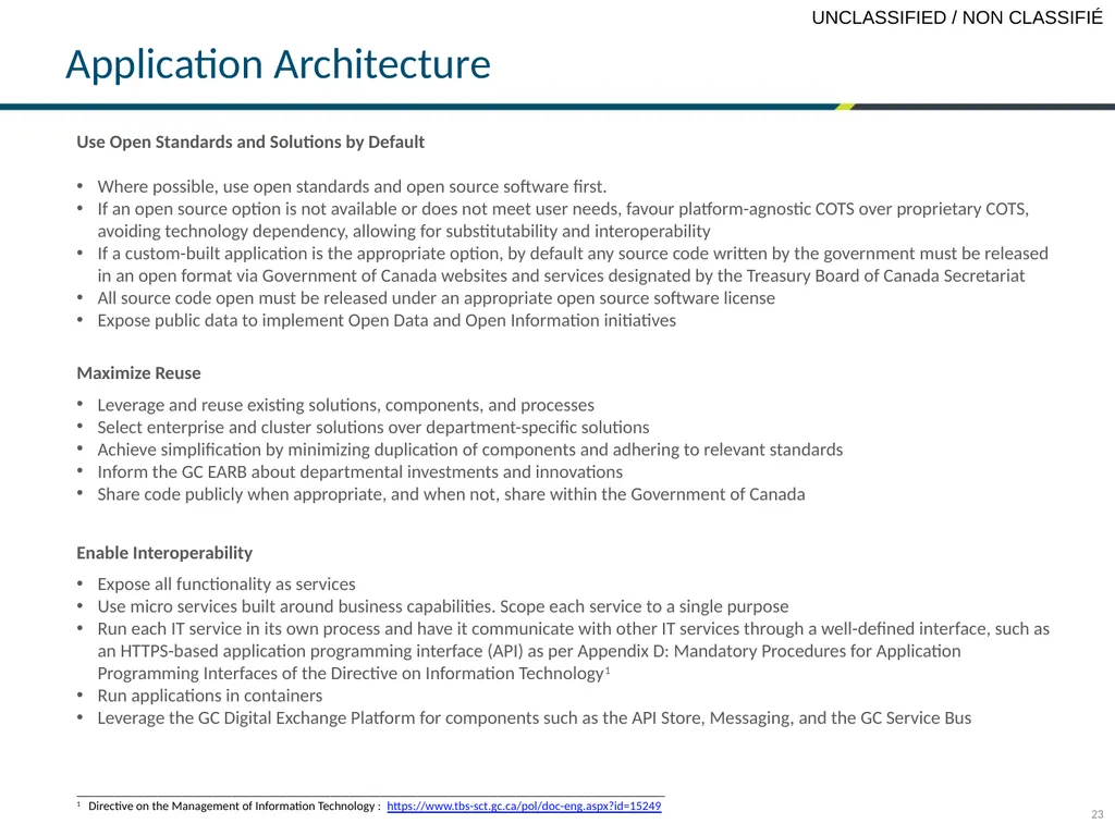 GCDOCS # 32893862 PRESENTER SECTOR DATE TBS OCIO - slide 23 of 31