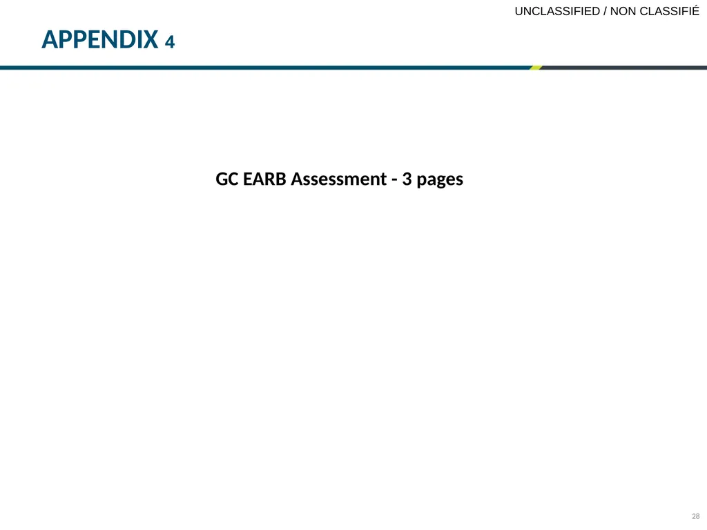 GCDOCS # 32893862 PRESENTER SECTOR DATE TBS OCIO - slide 28 of 31