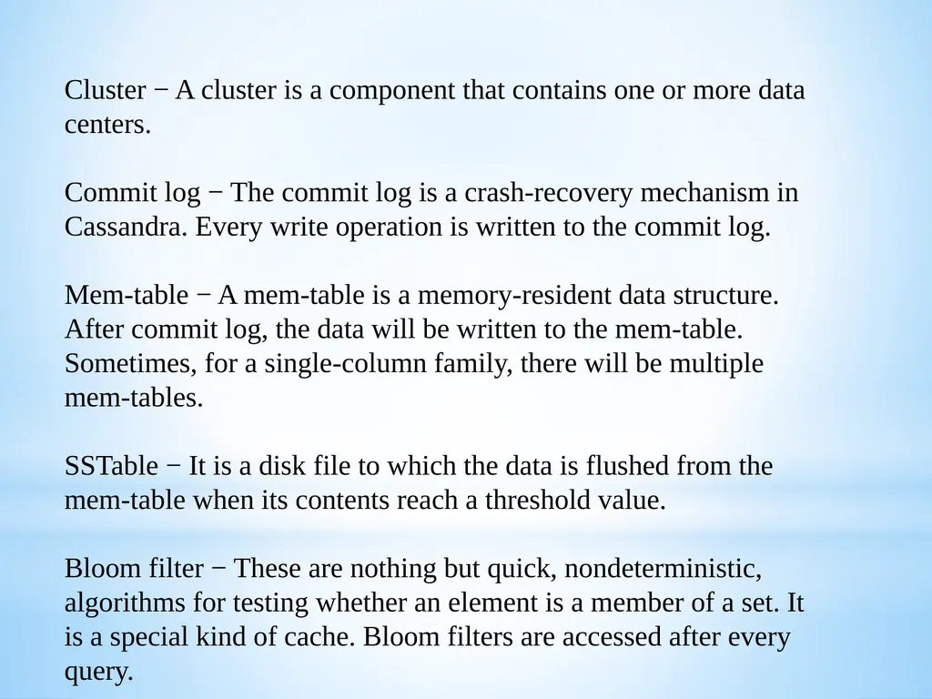 Big Data and Analytics Name of the Staff : - slide 30 of 44