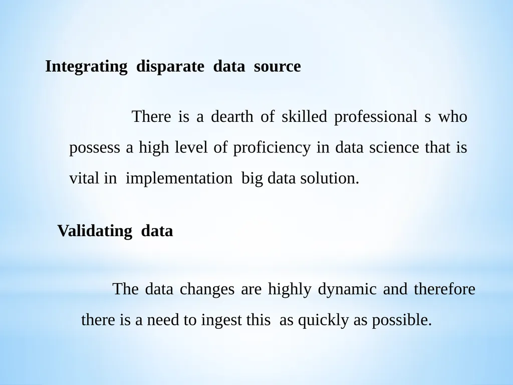 Big Data and Analytics Name of the Staff : - slide 9 of 44