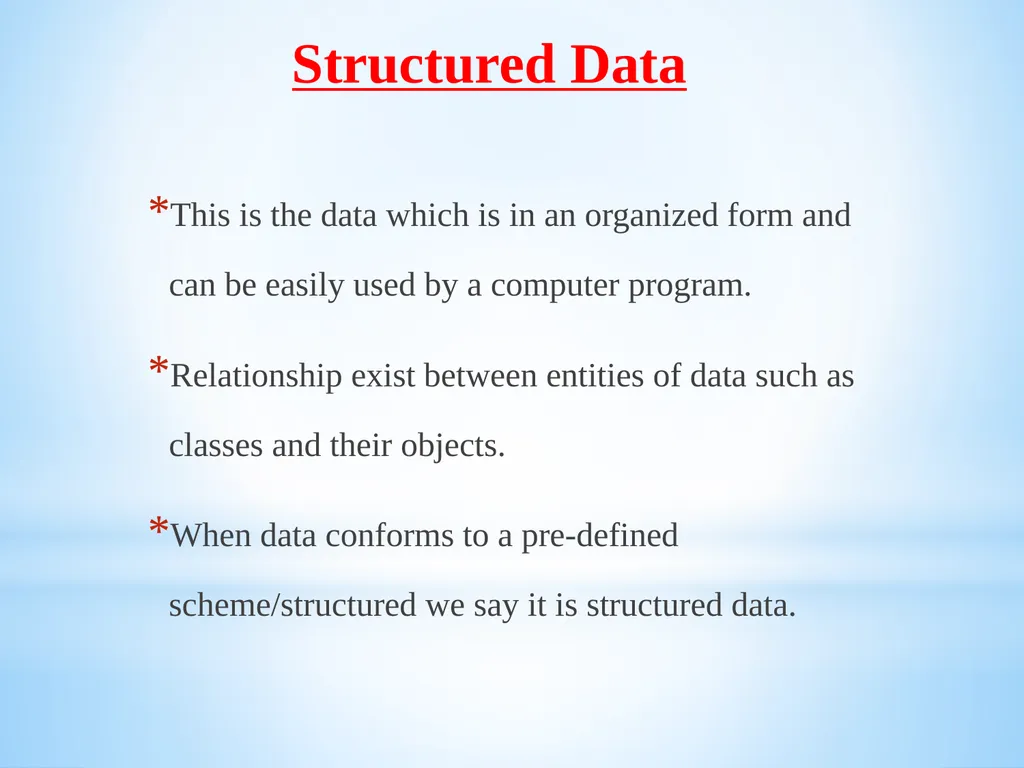Big Data and Analytics Name of the Staff : - slide 19 of 44