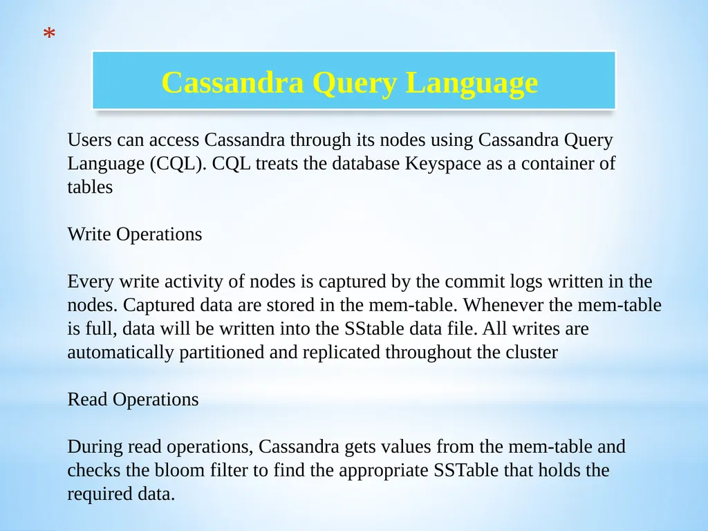 Big Data and Analytics Name of the Staff : - slide 31 of 44
