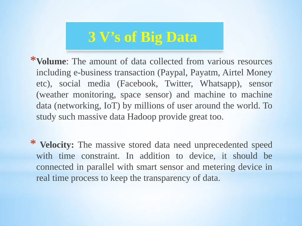 Big Data and Analytics Name of the Staff : - slide 16 of 44