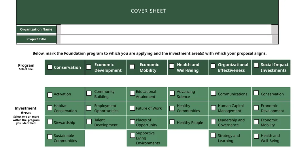 Logic Model Template In this document, you will - slide 8 of 12