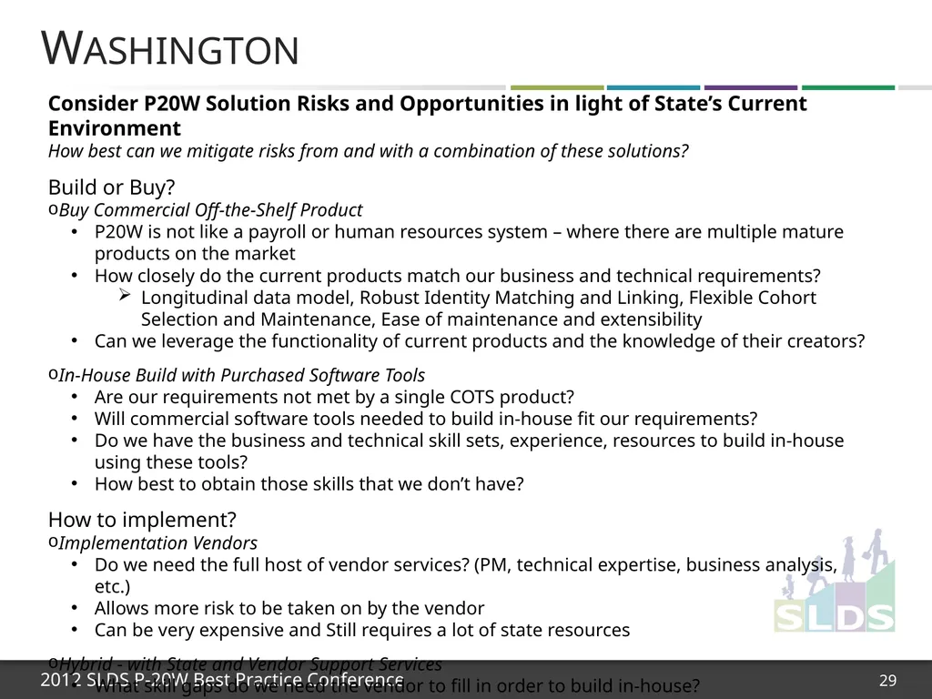 1 Effective Project Planning & Managing Change: - slide 29 of 42