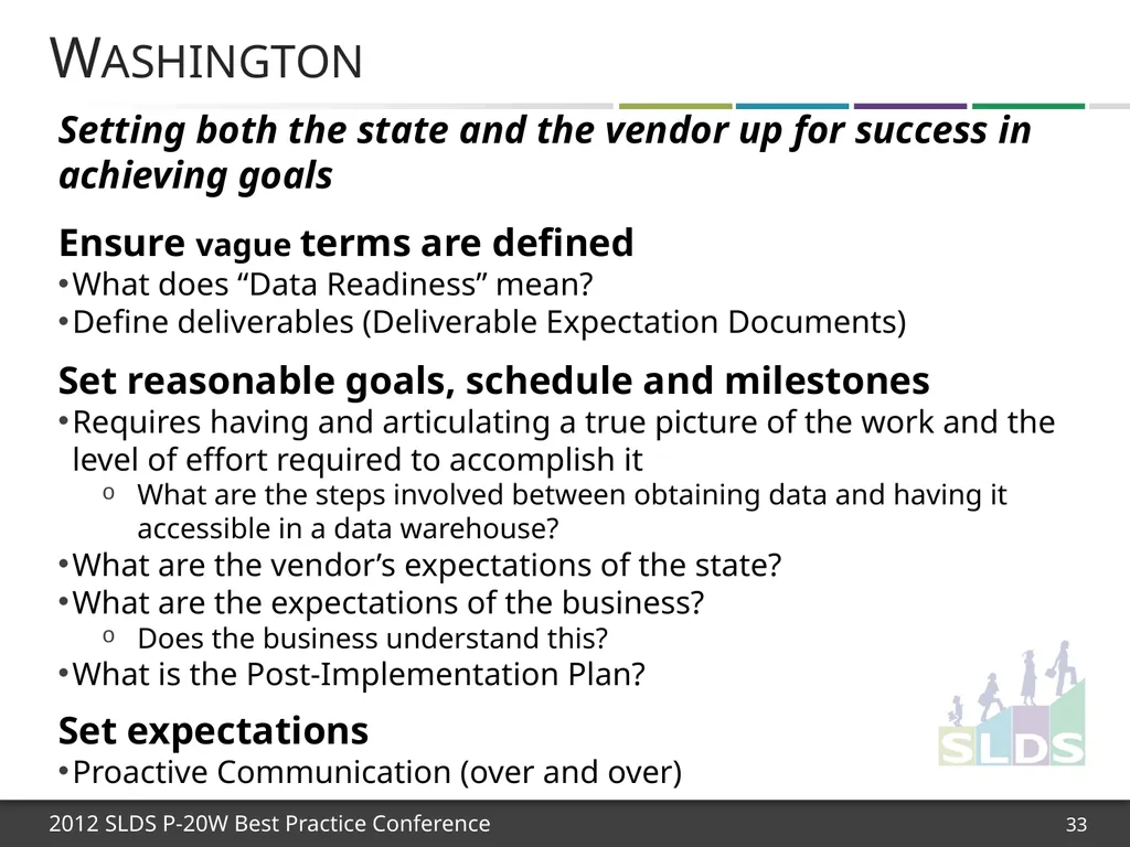 1 Effective Project Planning & Managing Change: - slide 33 of 42