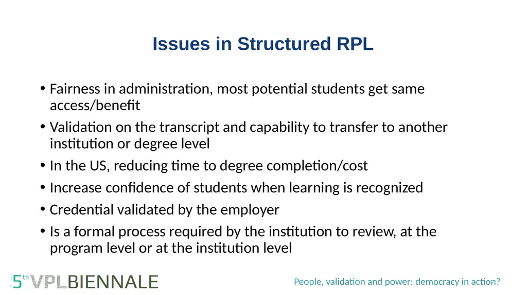Credentials as a building block to recognize prior - slide 12 of 16