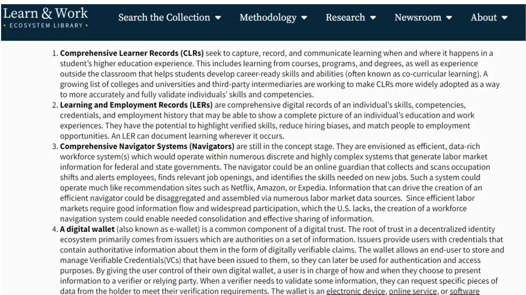 Credentials as a building block to recognize prior - slide 15 of 16