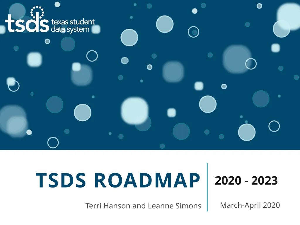 TSDS Spring Training Welcome March–April 2020 - slide 4 of 13