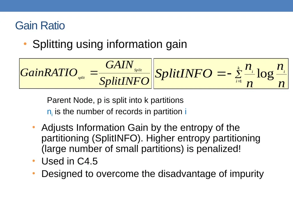 DATA MINING LECTURE 10 Classification Basic - slide 44 of 87