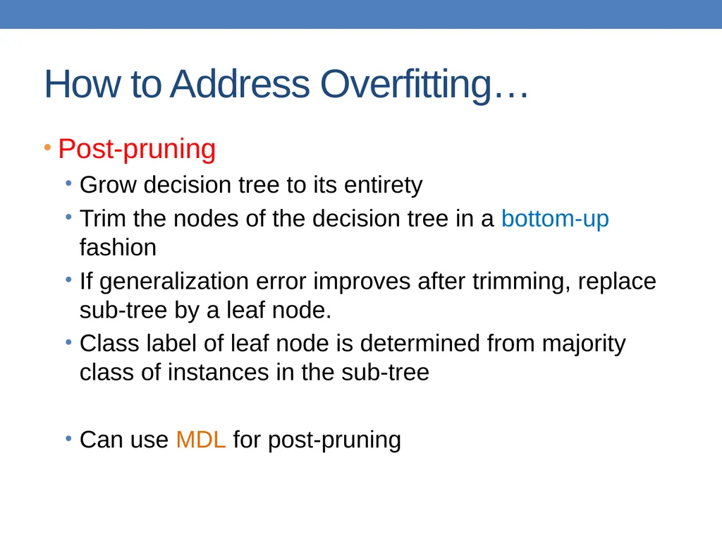 DATA MINING LECTURE 10 Classification Basic - slide 64 of 87