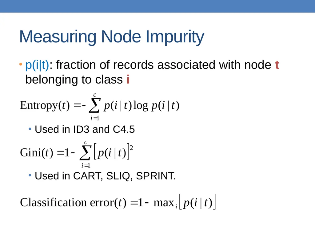 DATA MINING LECTURE 10 Classification Basic - slide 34 of 87