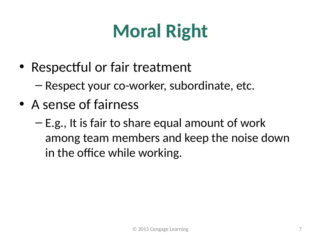 Key Topics Ch 3 & 4 © 2015 Cengage Learning - slide 7 of 35