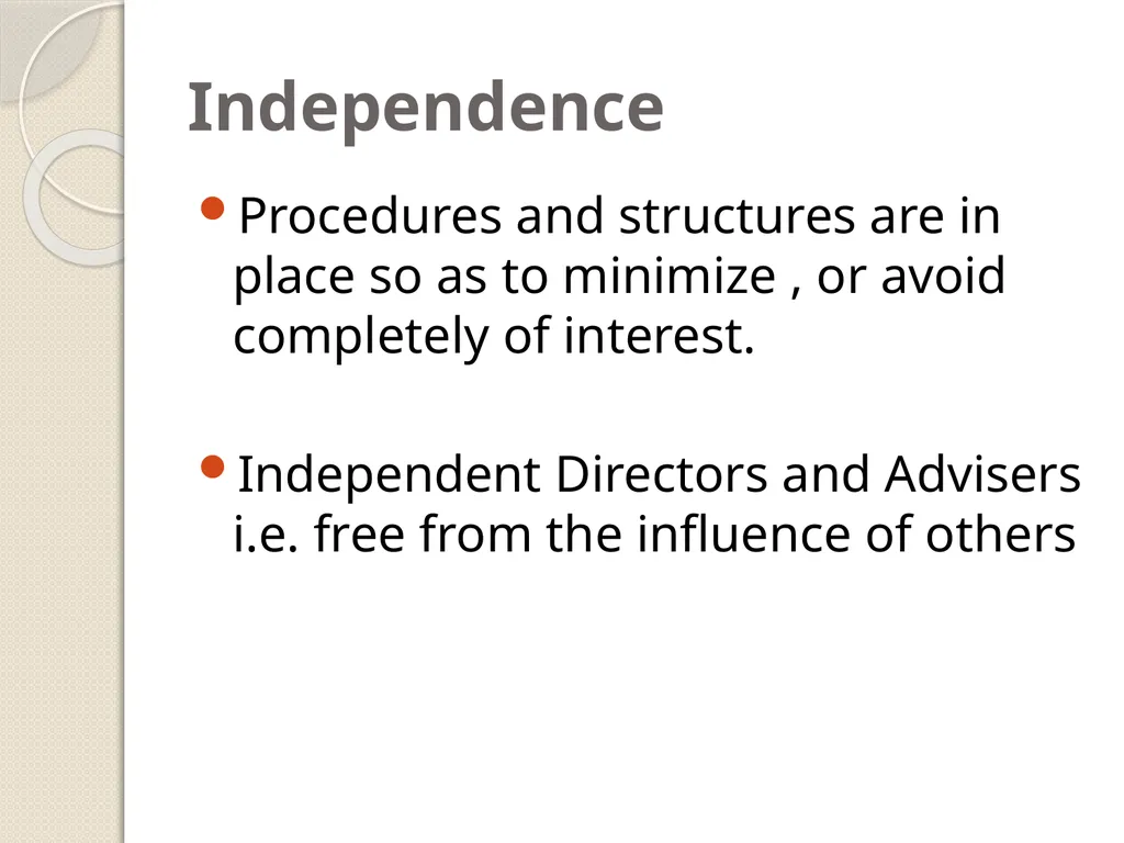 CORPORATE GOVERNANCE Corporate Governance - slide 11 of 30