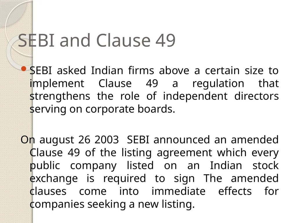 CORPORATE GOVERNANCE Corporate Governance - slide 28 of 30