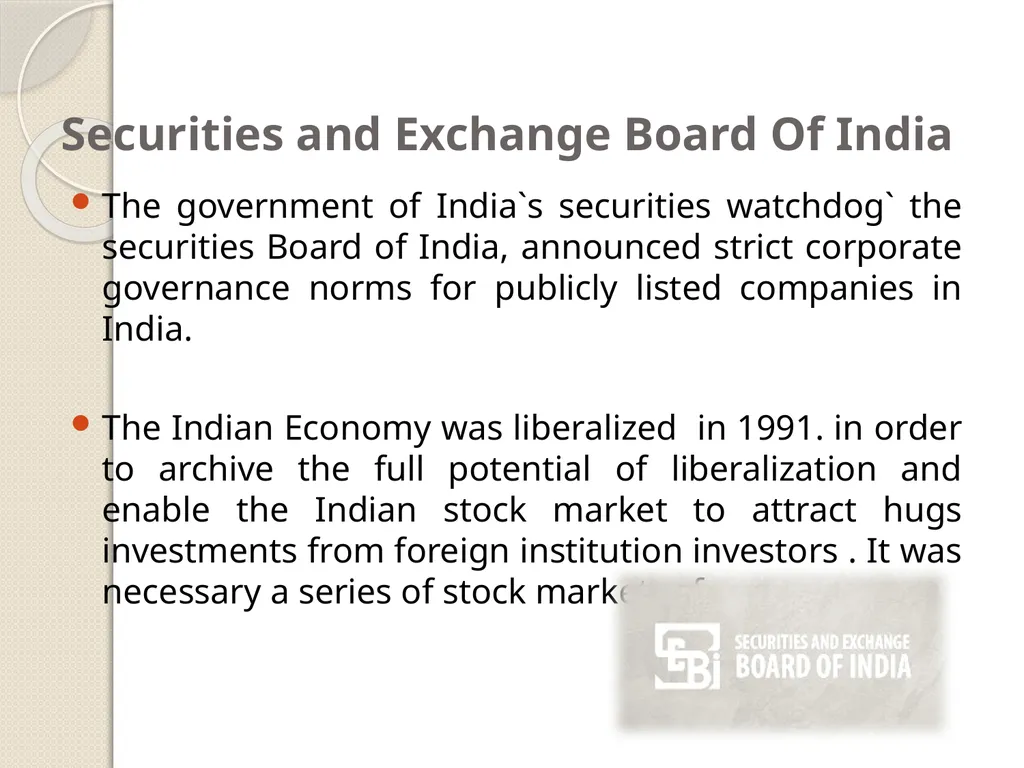 CORPORATE GOVERNANCE Corporate Governance - slide 26 of 30