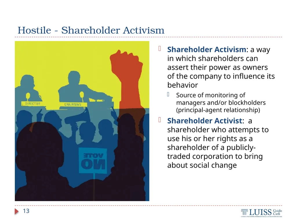 M&A and Investment Banking Lecture 4.1 – M&A - slide 13 of 33