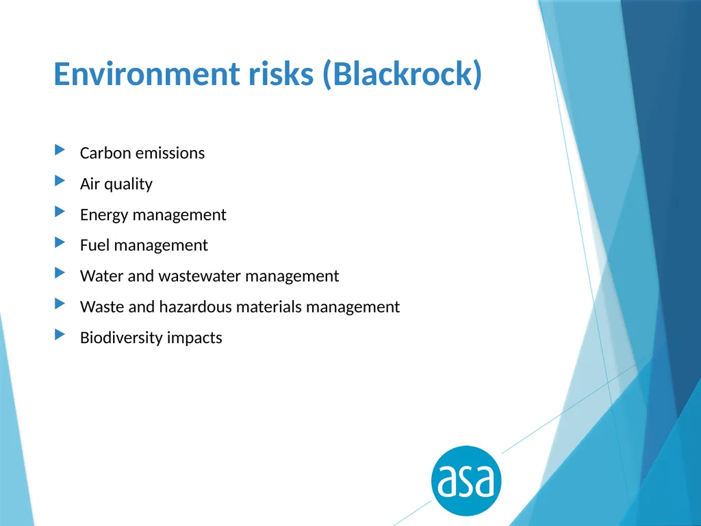 Risky business Understanding what can destroy - slide 6 of 16
