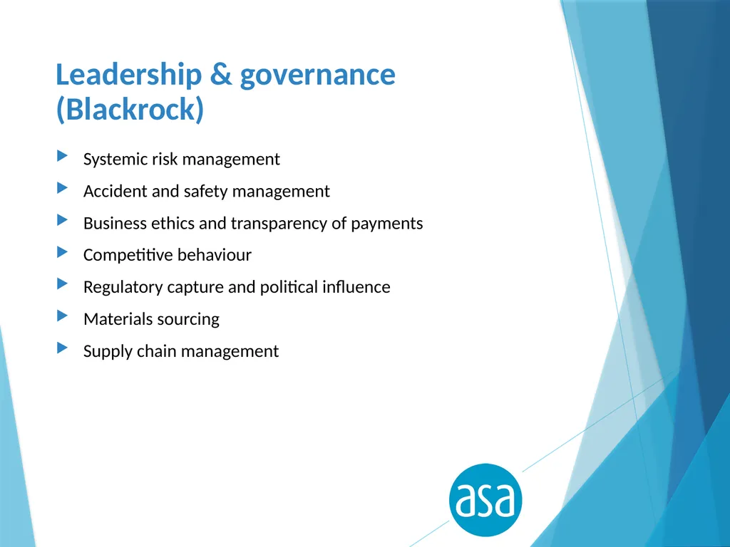 Risky business Understanding what can destroy - slide 10 of 16