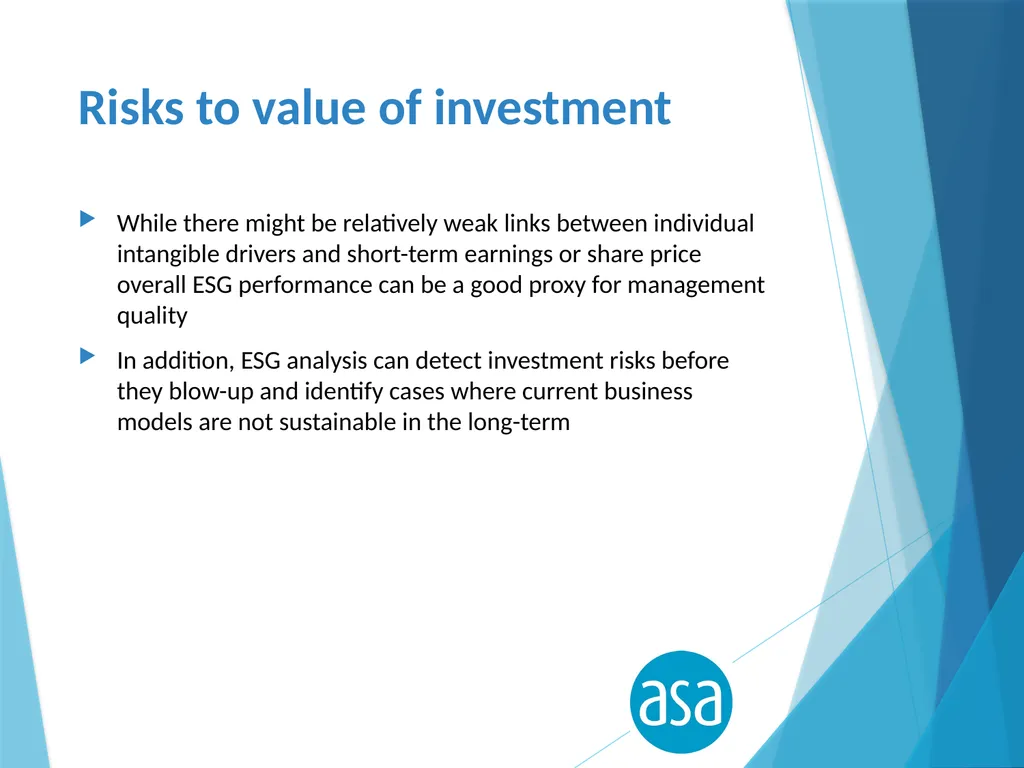 Risky business Understanding what can destroy - slide 5 of 16