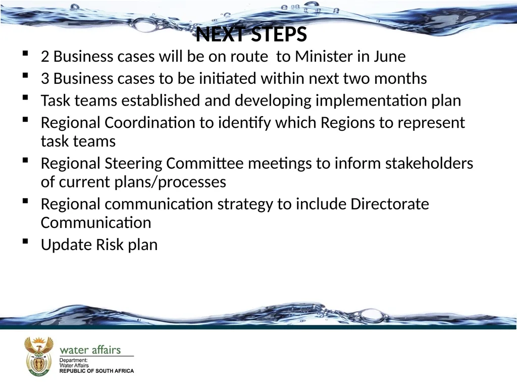 PROGRESS IN THE ESTABLISHMENT OF CMAS 3rd National - slide 14 of 15
