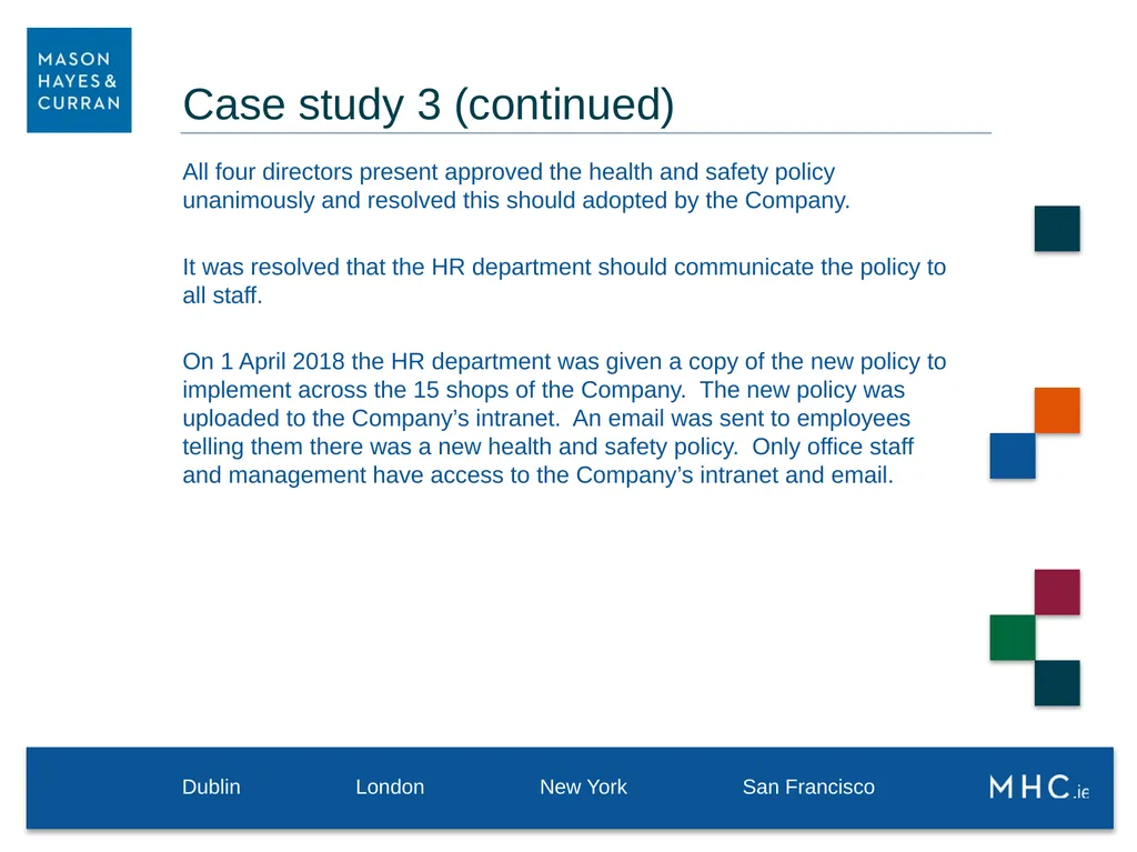 9 May 2019 Directors’ Duties Directors are - slide 27 of 31