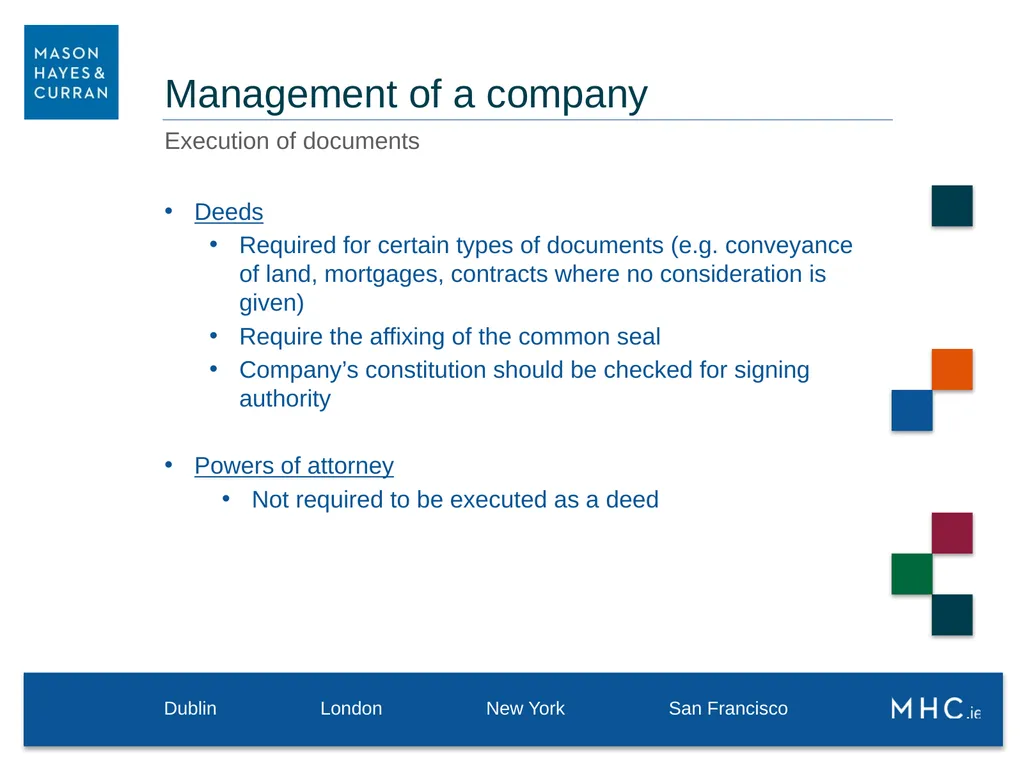 9 May 2019 Directors’ Duties Directors are - slide 9 of 31