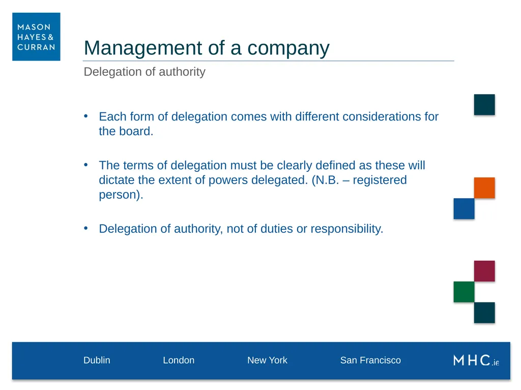 9 May 2019 Directors’ Duties Directors are - slide 6 of 31