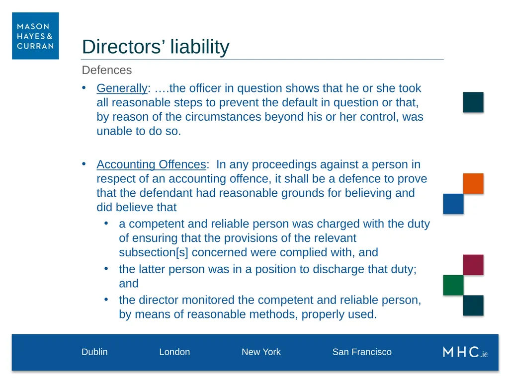 9 May 2019 Directors’ Duties Directors are - slide 19 of 31