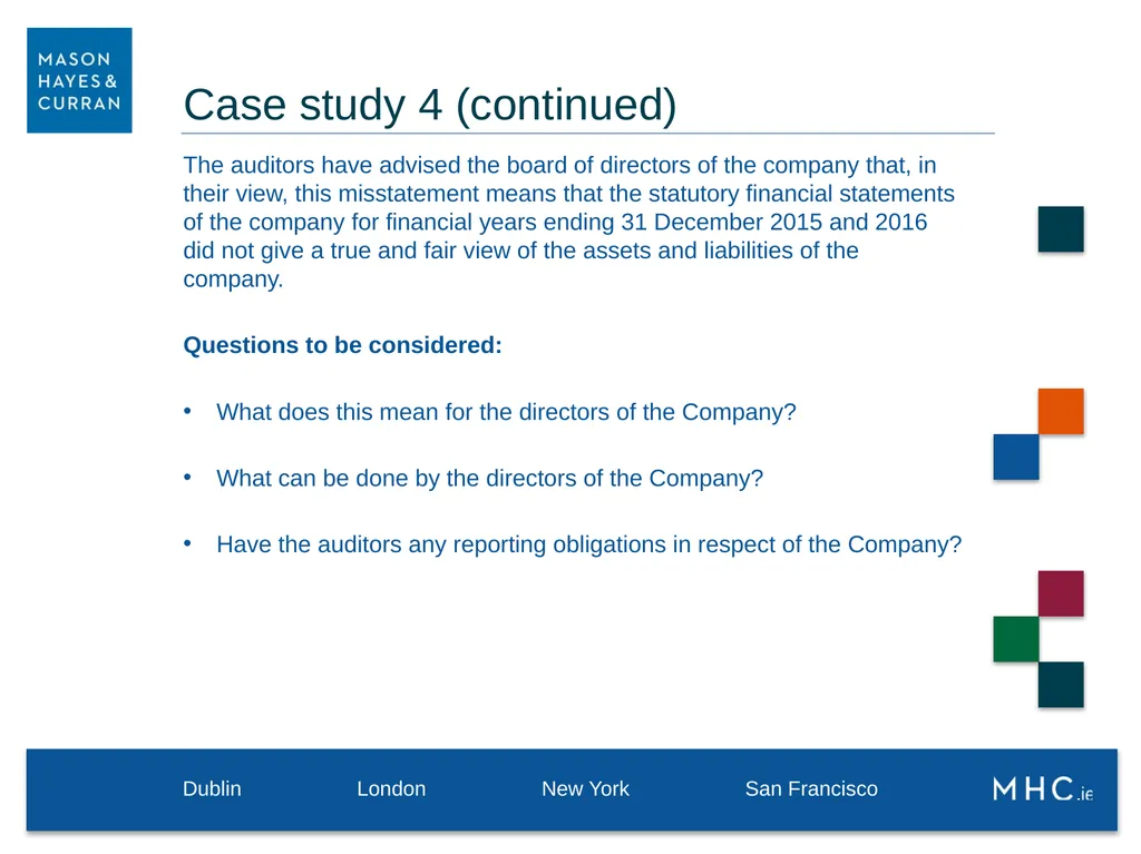 9 May 2019 Directors’ Duties Directors are - slide 30 of 31