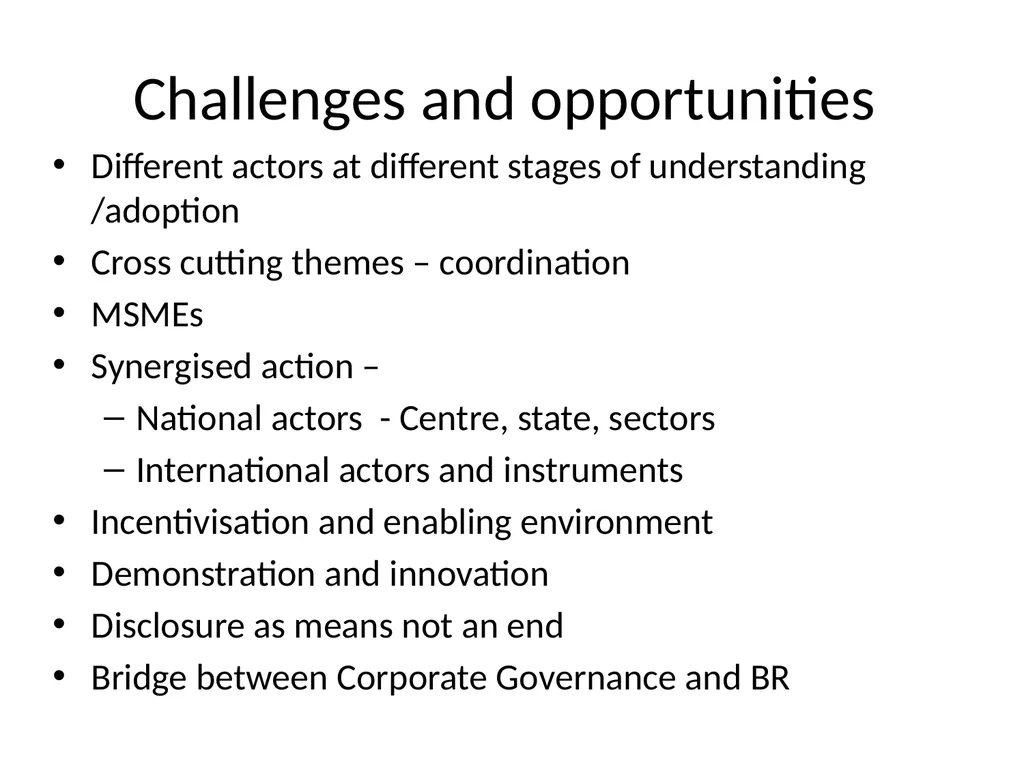 NVGs: Contextualising Responsible Business - slide 25 of 26
