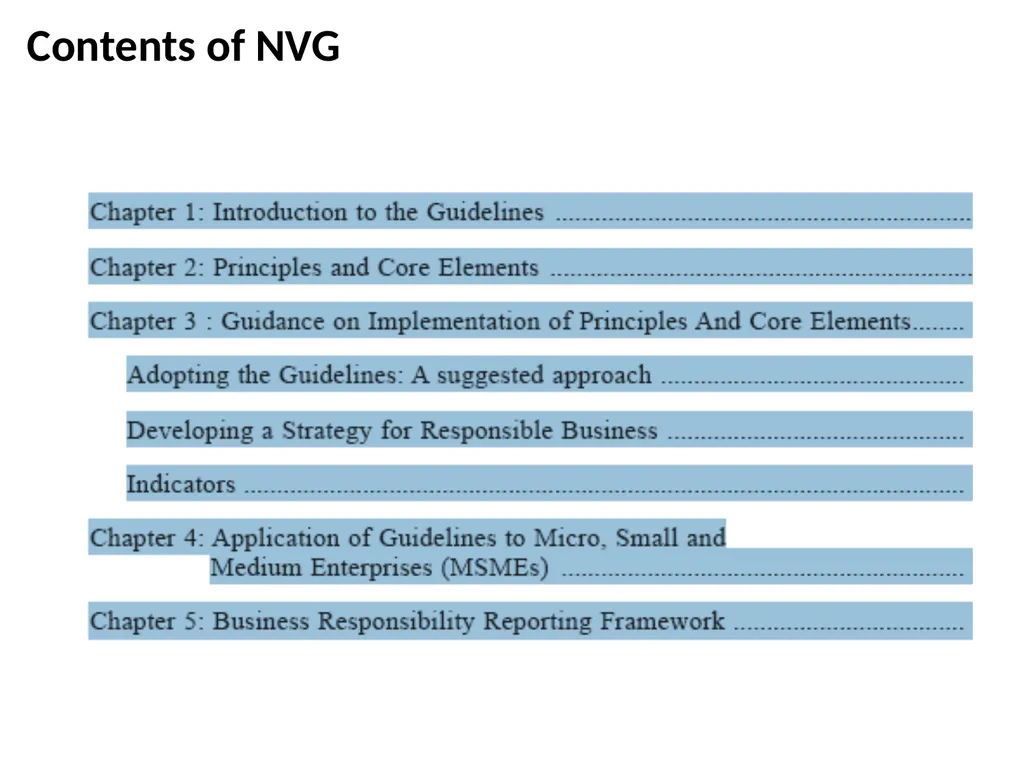NVGs: Contextualising Responsible Business - slide 13 of 26